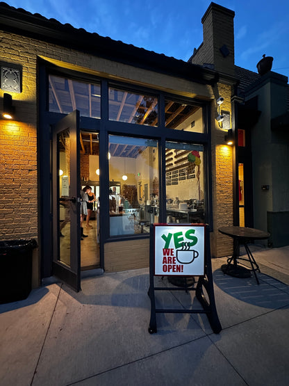 Solar Sidewalk Wind Sign! (patent-pending)