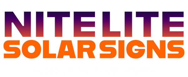 Nite Lite Solar Signs