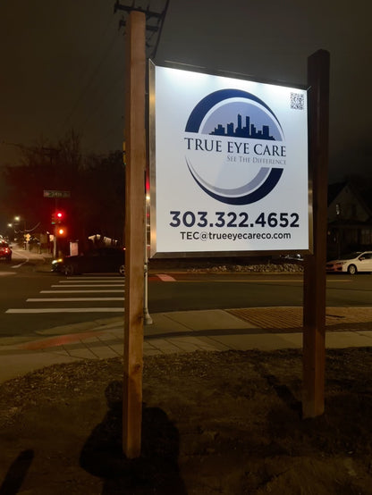 Commercial Solar Sign (48"x48")